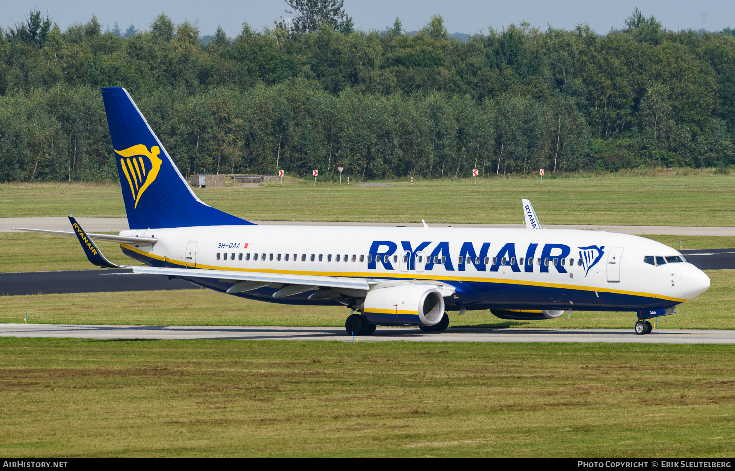 Aircraft Photo of 9H-QAA | Boeing 737-800 | Ryanair | AirHistory.net #430234