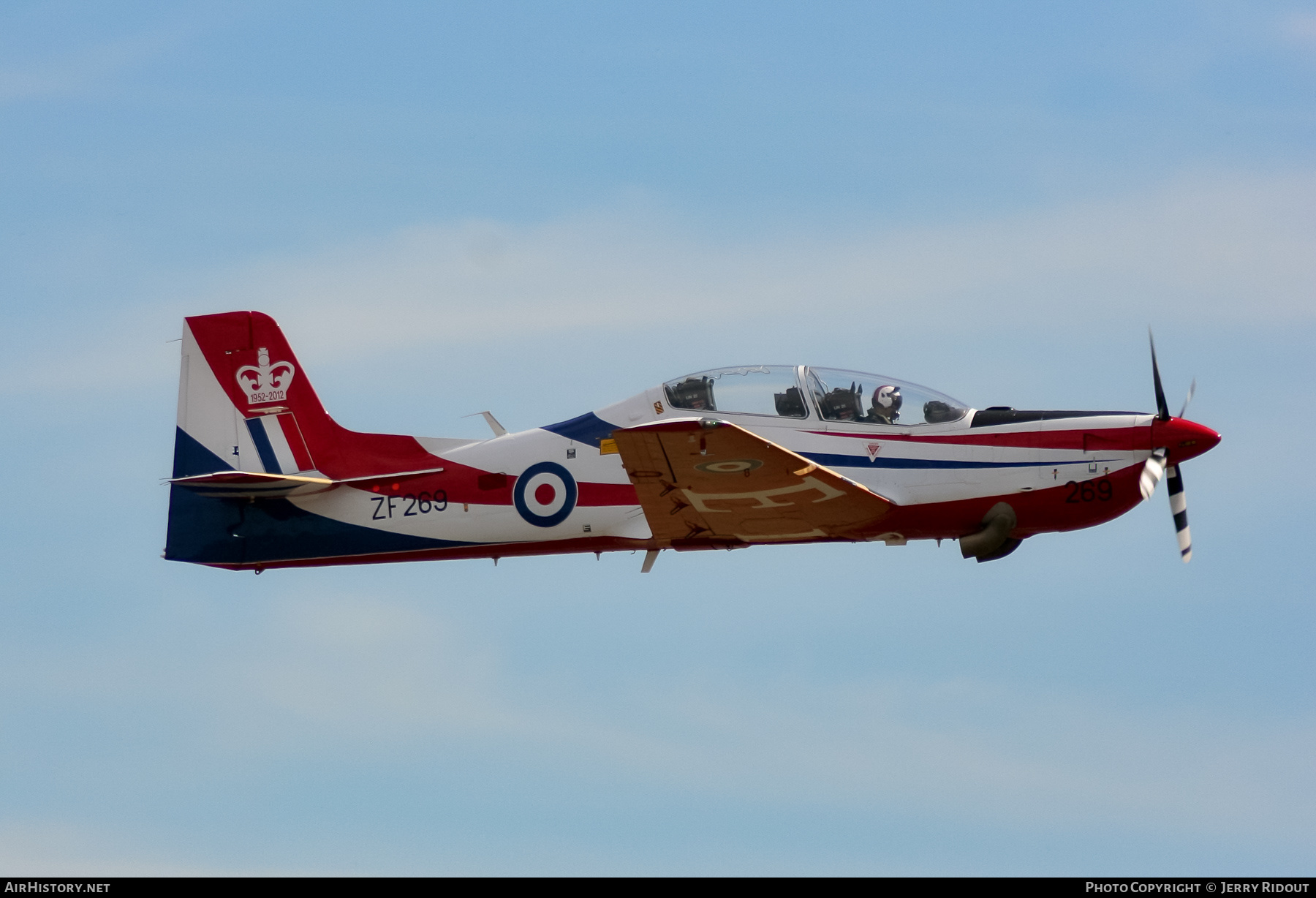 Aircraft Photo of ZF269 | Short S-312 Tucano T1 | UK - Air Force | AirHistory.net #430253