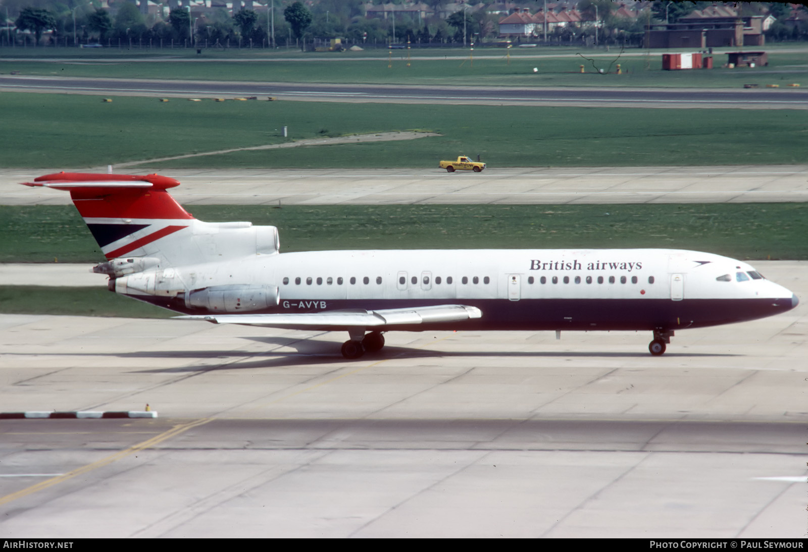 Aircraft Photo of G-AVYB | Hawker Siddeley HS-121 Trident 1E | British Airways | AirHistory.net #430261