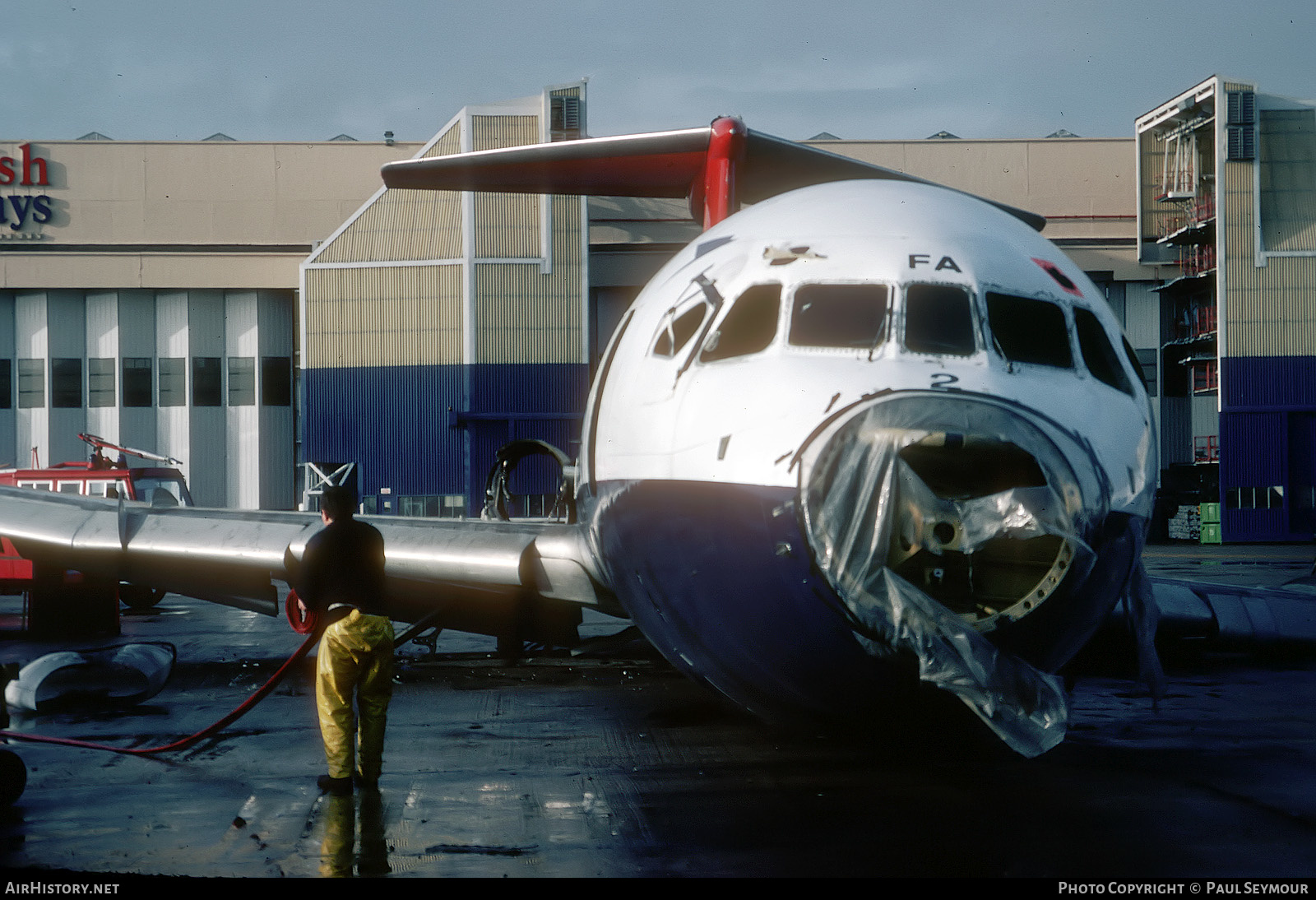 Aircraft Photo of G-AVFA | Hawker Siddeley HS-121 Trident 2E | British Airways | AirHistory.net #430264