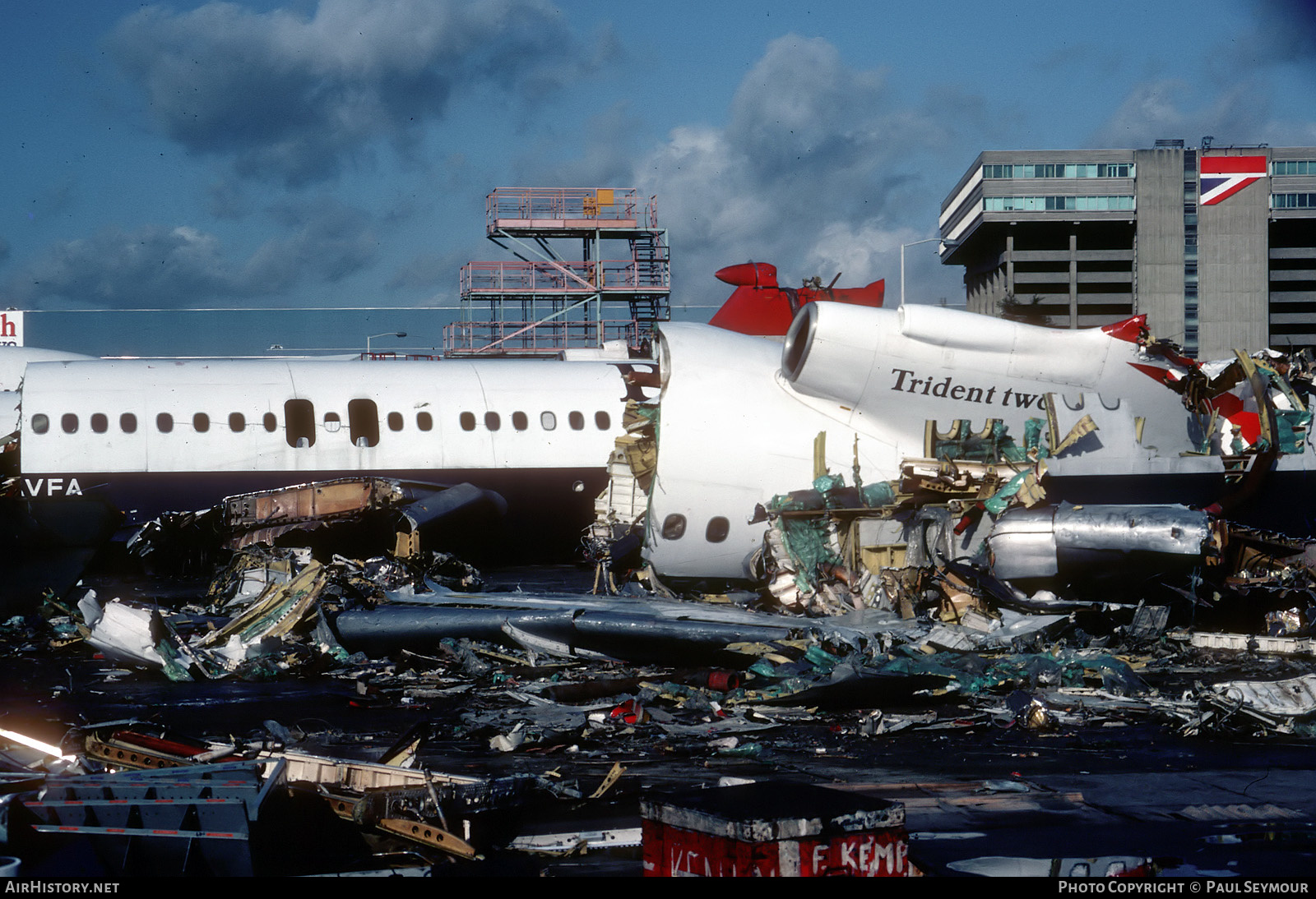 Aircraft Photo of G-AVFA | Hawker Siddeley HS-121 Trident 2E | British Airways | AirHistory.net #430265