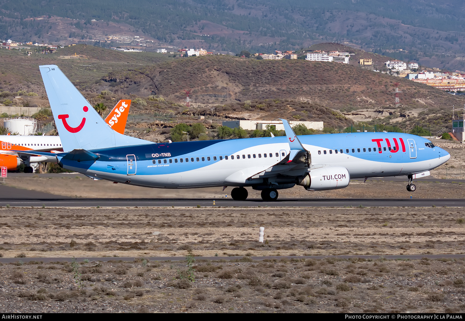 Aircraft Photo of OO-TNB | Boeing 737-8K5 | TUI | AirHistory.net #430301