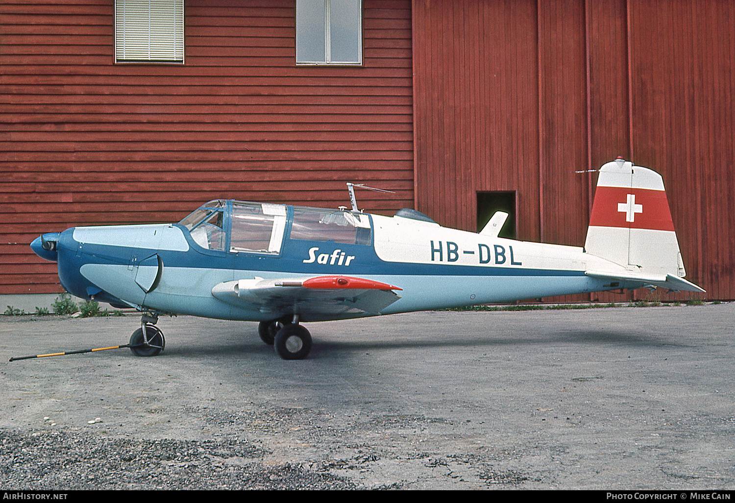 Aircraft Photo of HB-DBL | Saab 91D Safir | AirHistory.net #430317