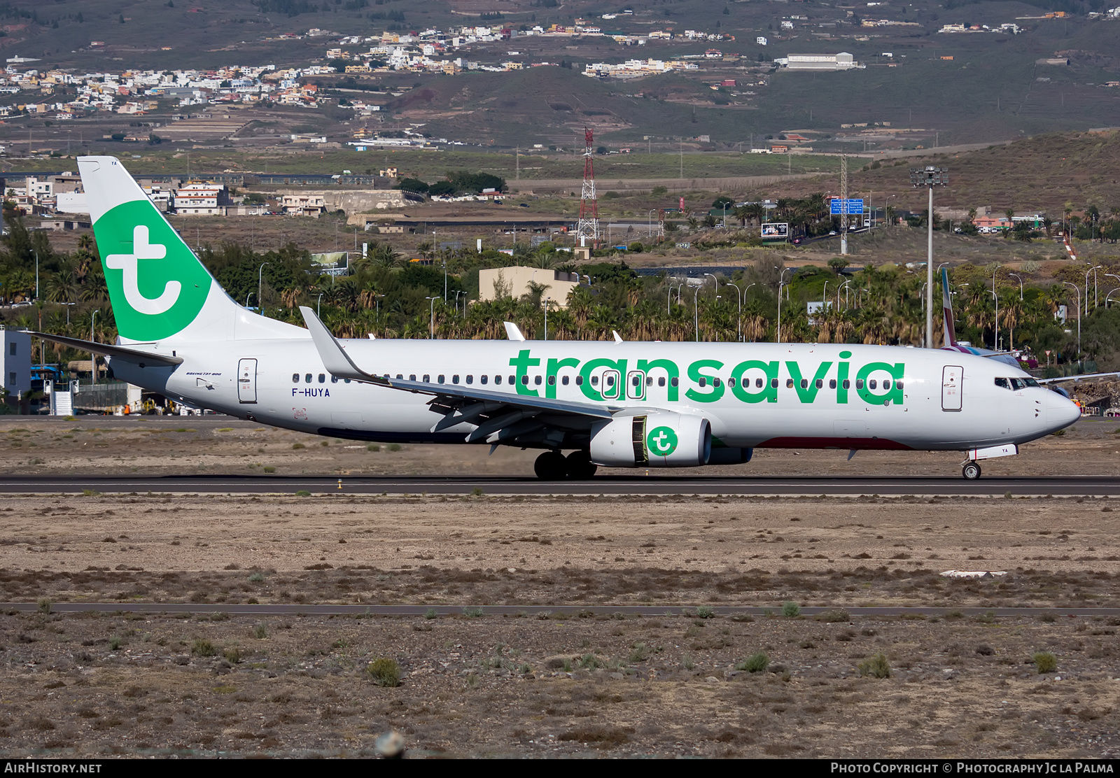 Aircraft Photo of F-HUYA | Boeing 737-800 | Transavia | AirHistory.net #430318