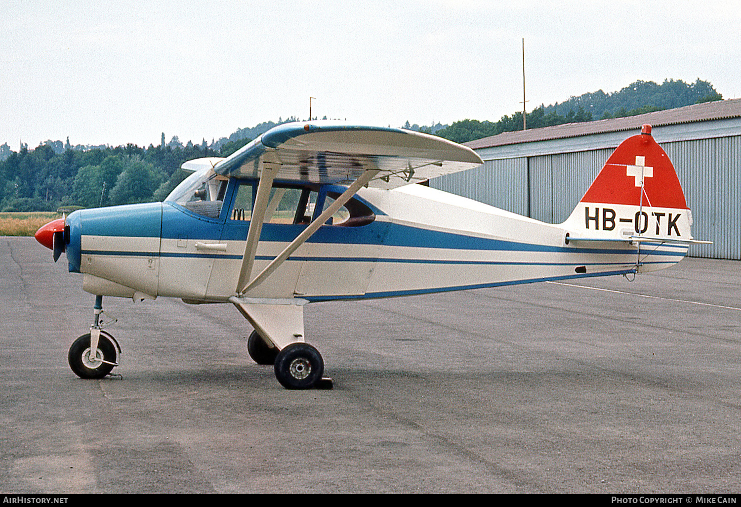 Aircraft Photo of HB-OTK | Piper PA-22-150 Tri-Pacer | AirHistory.net #430319