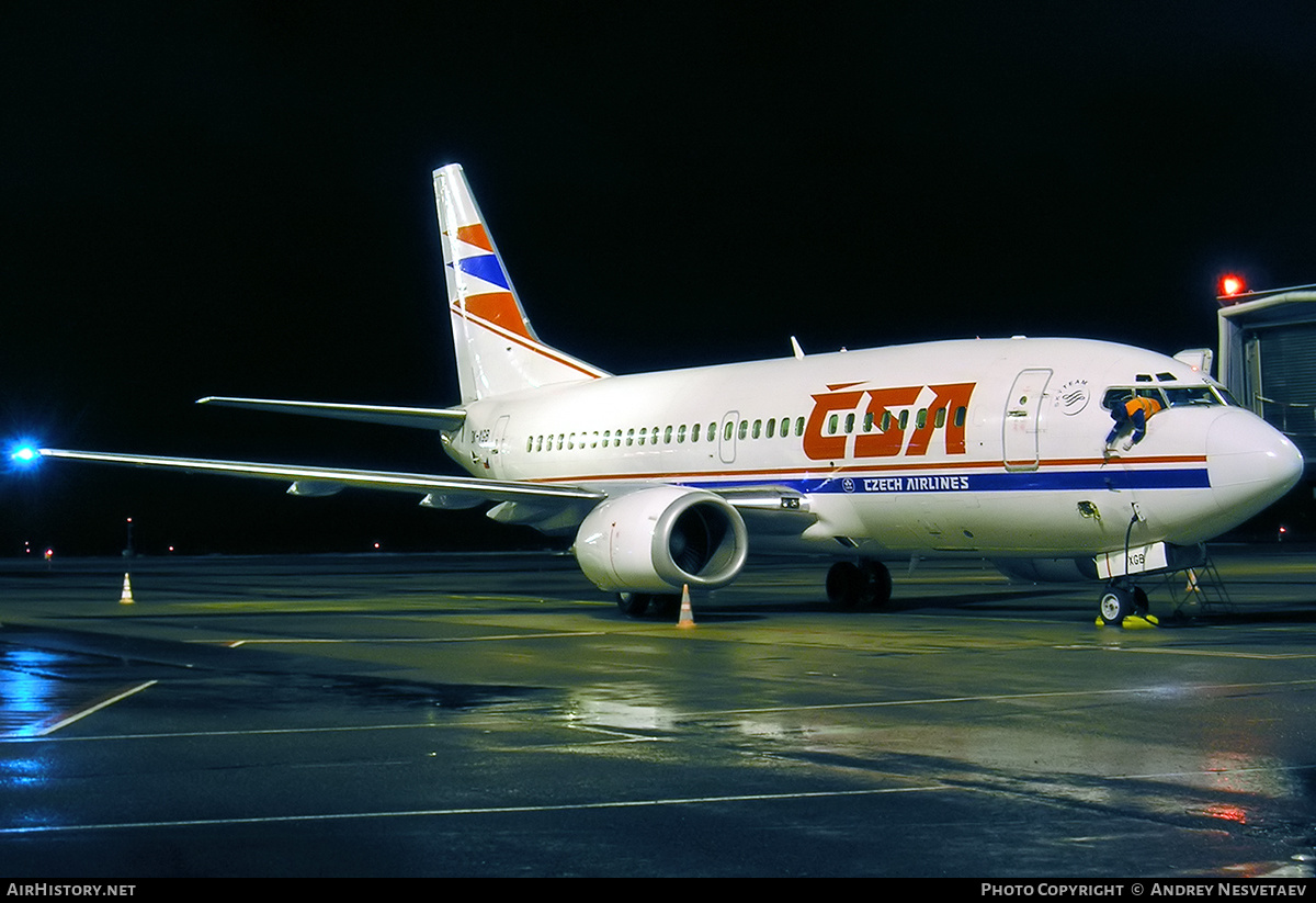 Aircraft Photo of OK-XGB | Boeing 737-55S | ČSA - Czech Airlines | AirHistory.net #430322