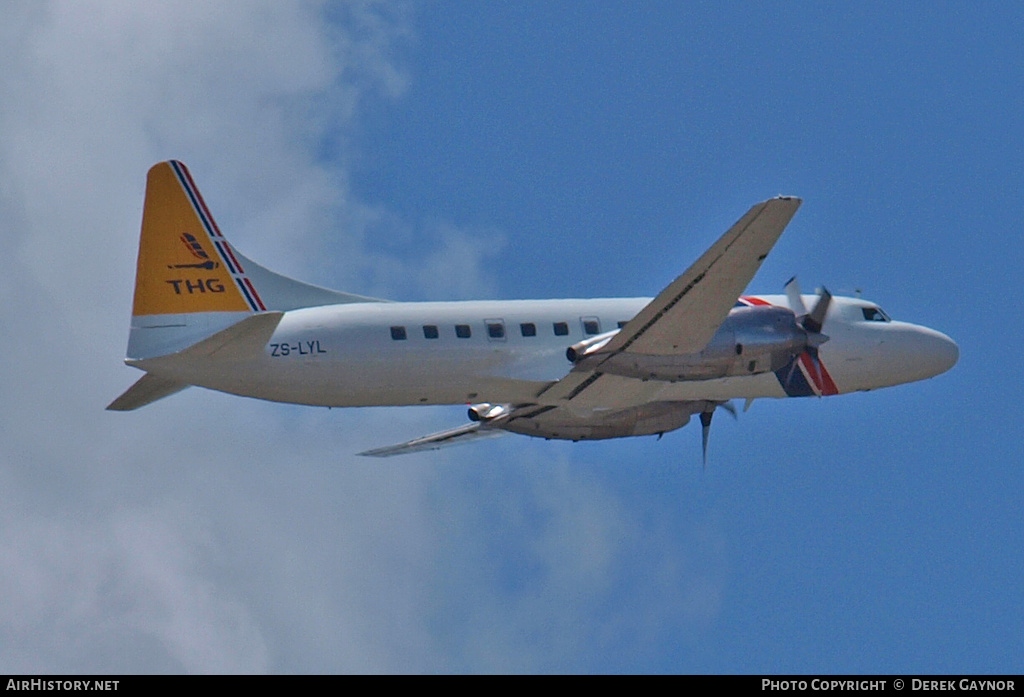 Aircraft Photo of ZS-LYL | Convair 580 | THG - Titan Helicopter Group | AirHistory.net #430346