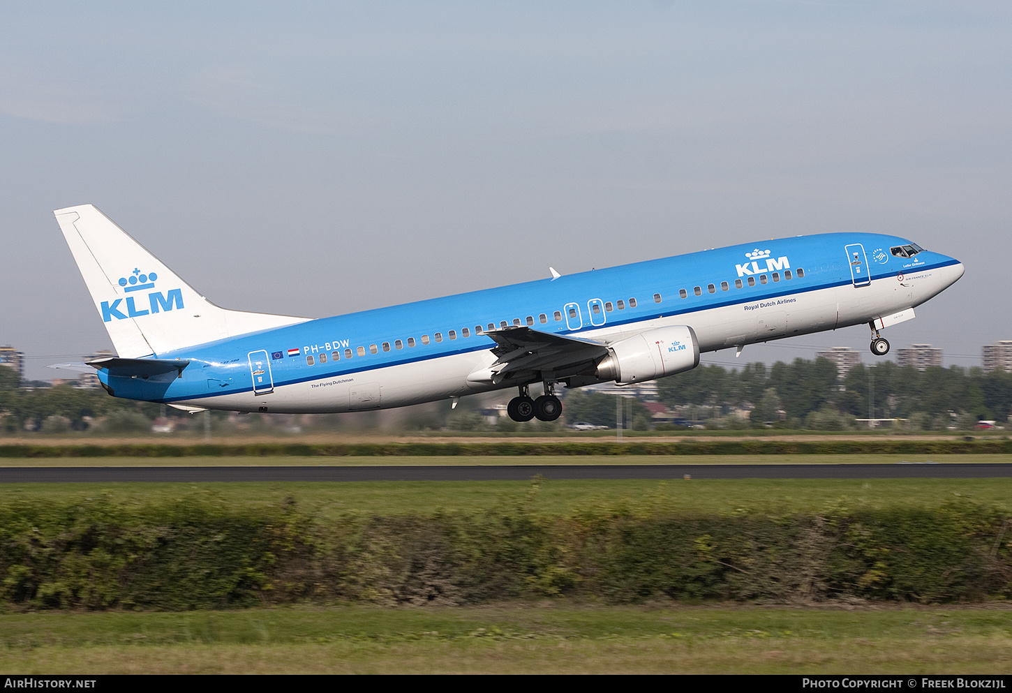 Aircraft Photo of PH-BDW | Boeing 737-406 | KLM - Royal Dutch Airlines | AirHistory.net #430366