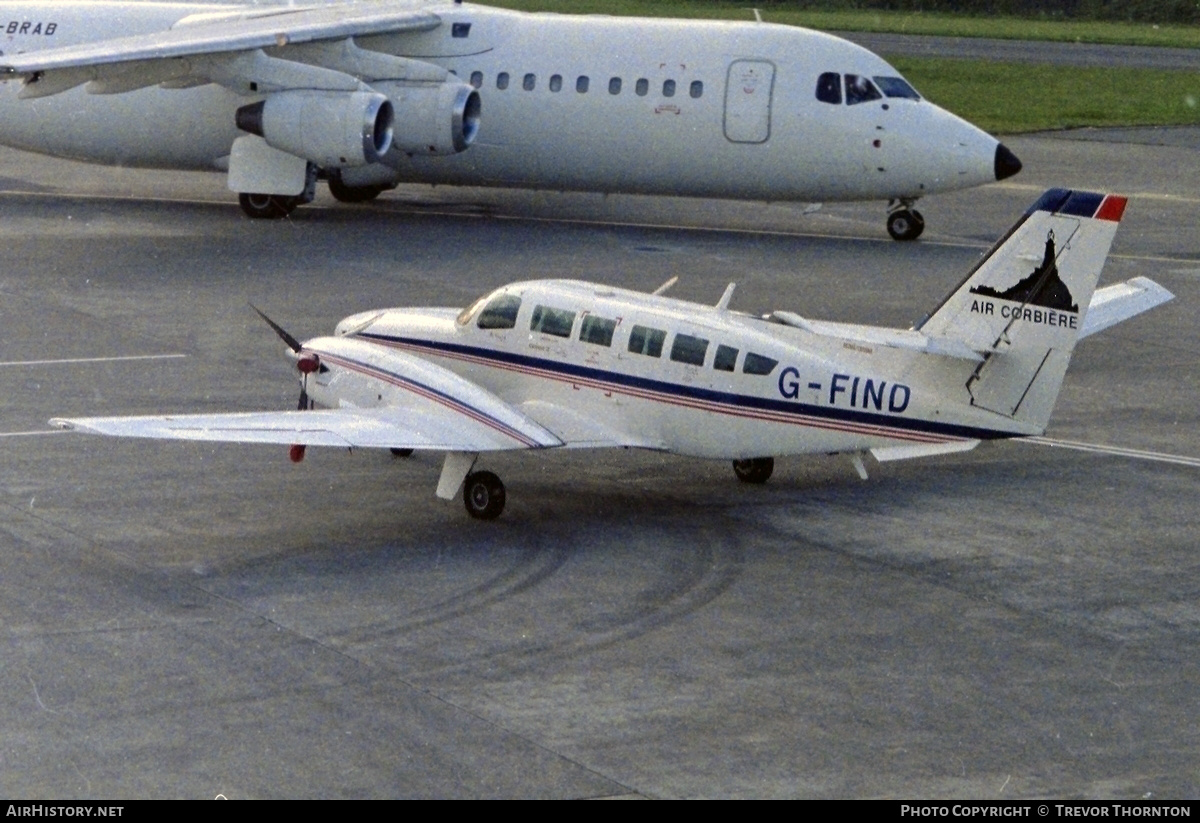 Aircraft Photo of G-FIND | Reims F406 Caravan II | Air Corbiere | AirHistory.net #430368