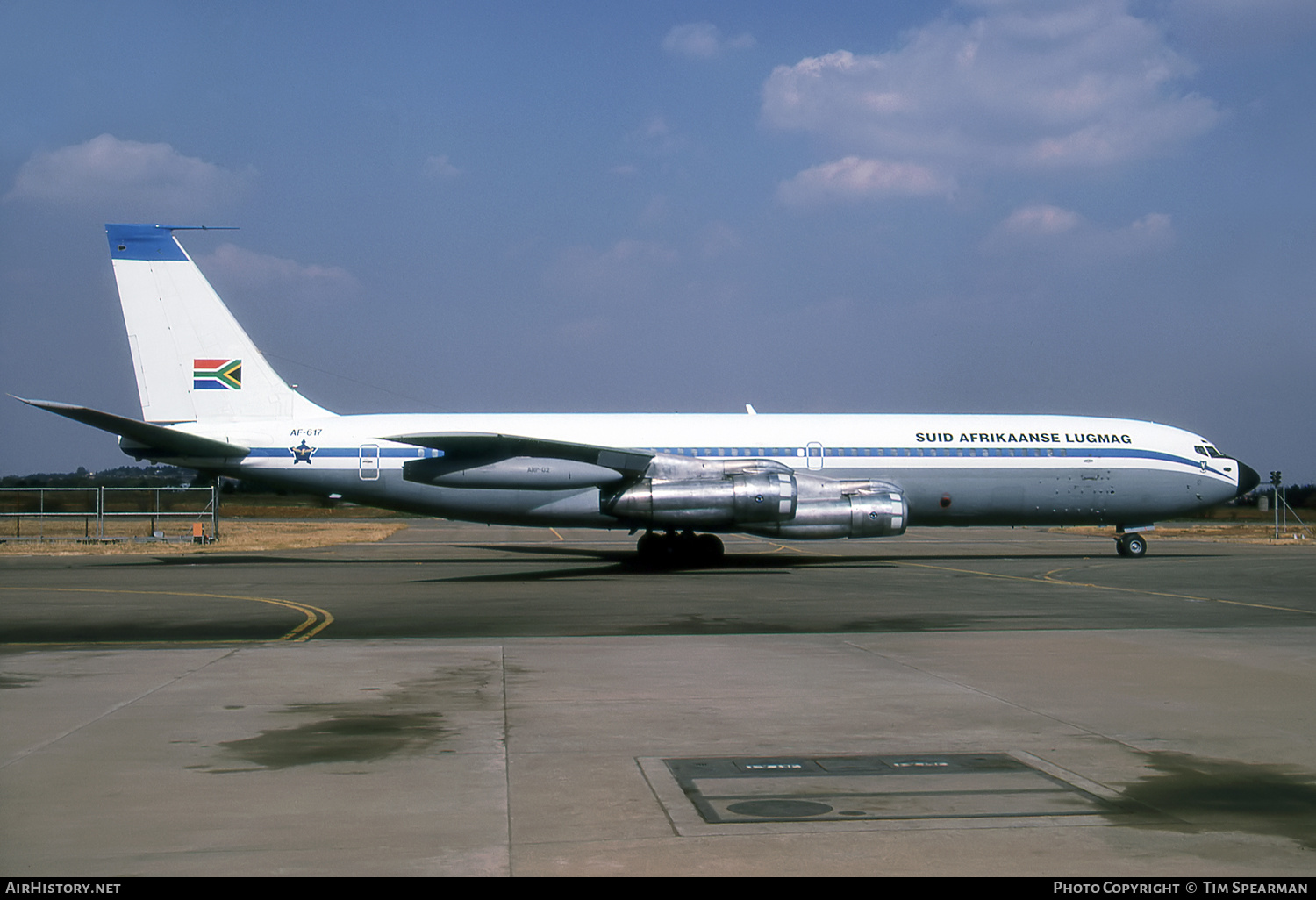 Aircraft Photo of AF-617 | Boeing 707-328C(KC) | South Africa - Air Force | AirHistory.net #430373