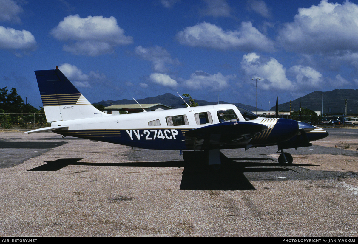 Aircraft Photo of YV-274CP | Piper PA-34-220T Seneca III | AirHistory.net #430381
