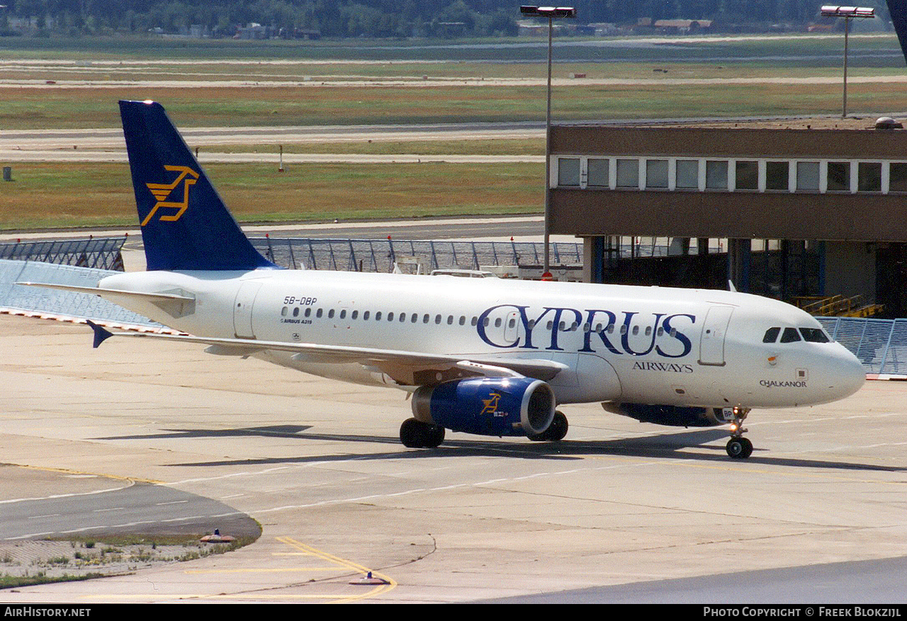 Aircraft Photo of 5B-DBP | Airbus A319-132 | Cyprus Airways | AirHistory.net #430391