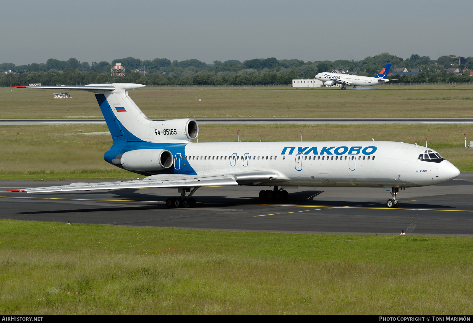 Aircraft Photo of RA-85185 | Tupolev Tu-154M | Pulkovo Airlines | AirHistory.net #430393
