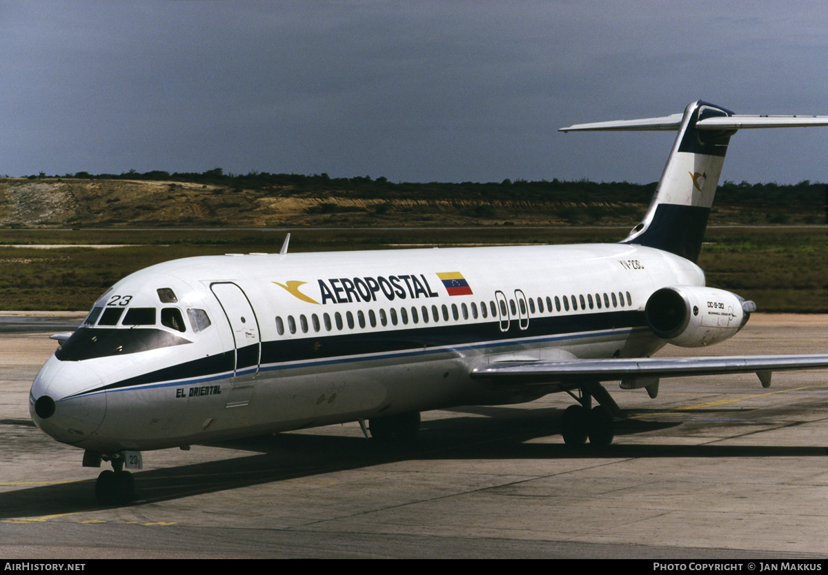 Aircraft Photo of YV-23C | McDonnell Douglas DC-9-32 | Aeropostal | AirHistory.net #430405