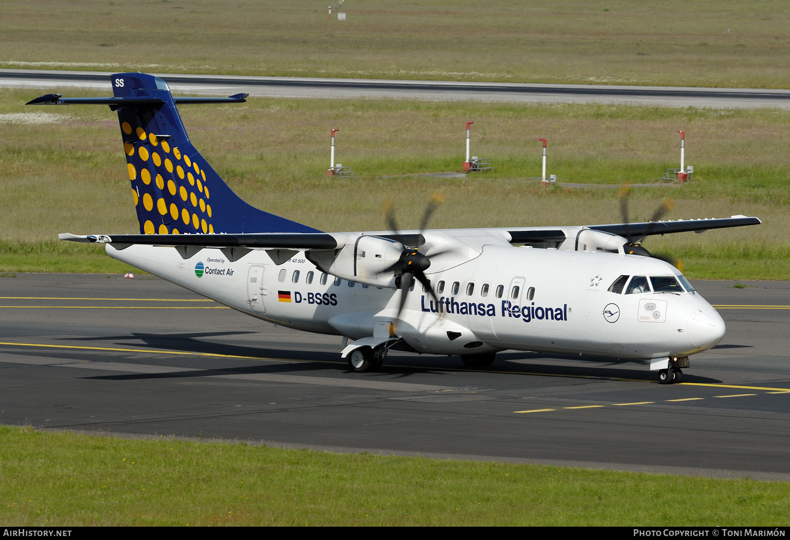 Aircraft Photo of D-BSSS | ATR ATR-42-500 | Lufthansa Regional | AirHistory.net #430415