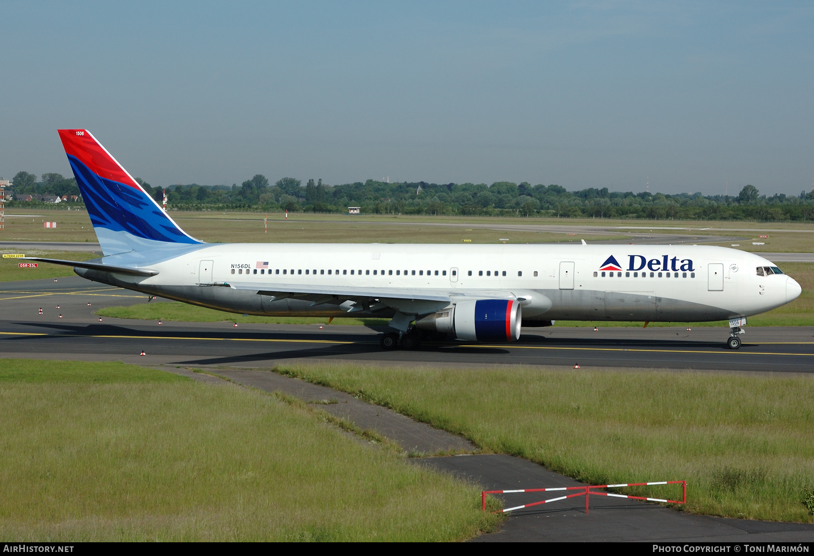 Aircraft Photo of N156DL | Boeing 767-3P6/ER | Delta Air Lines | AirHistory.net #430417