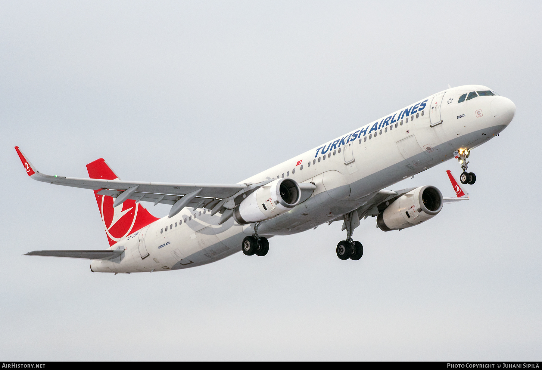Aircraft Photo of TC-JSM | Airbus A321-231 | Turkish Airlines | AirHistory.net #430421