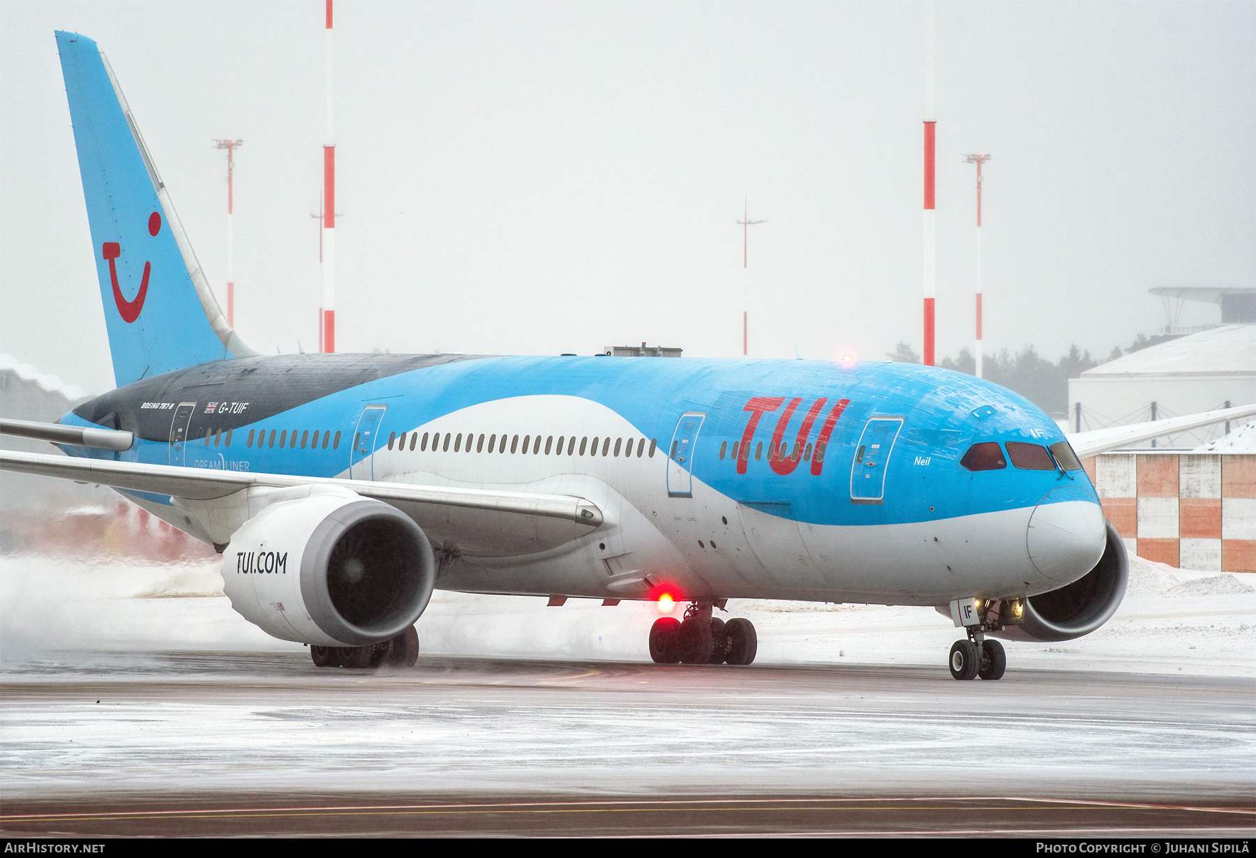 Aircraft Photo of G-TUIF | Boeing 787-8 Dreamliner | TUI | AirHistory.net #430429