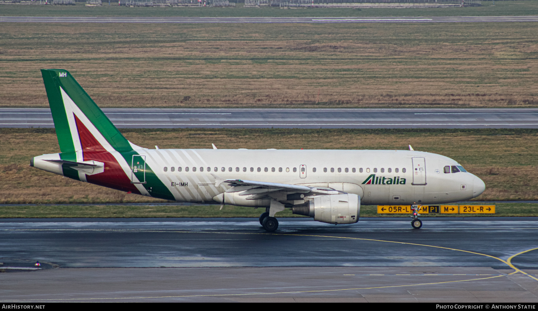 Aircraft Photo of EI-IMH | Airbus A319-112 | Alitalia | AirHistory.net #430433