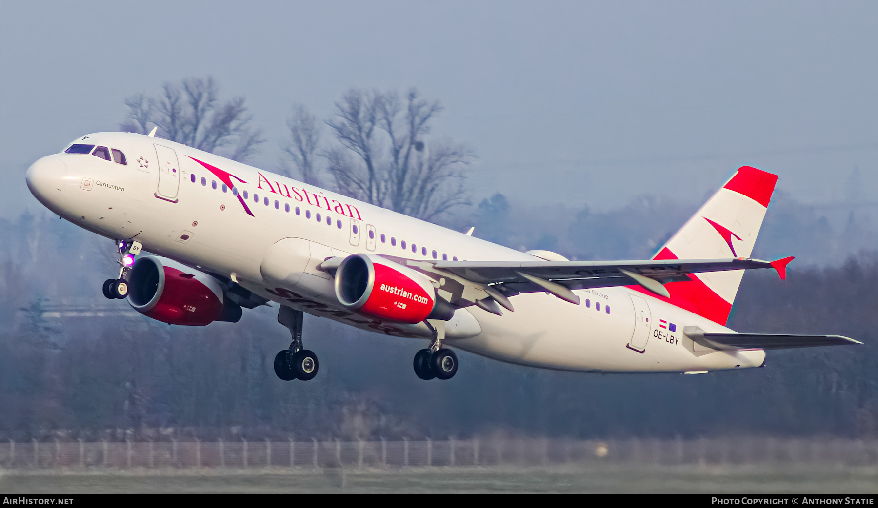 Aircraft Photo of OE-LBY | Airbus A320-214 | Austrian Airlines | AirHistory.net #430435