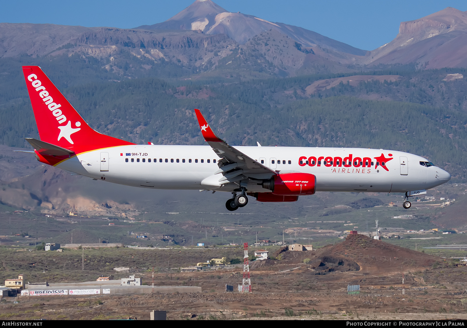 Aircraft Photo of 9H-TJD | Boeing 737-84P | Corendon Airlines | AirHistory.net #430436