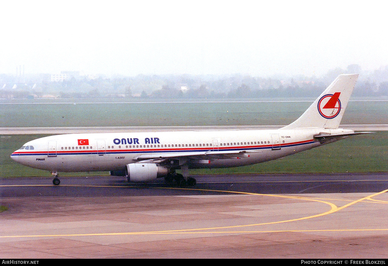 Aircraft Photo of TC-ONK | Airbus A300B4-103 | Onur Air | AirHistory.net #430451