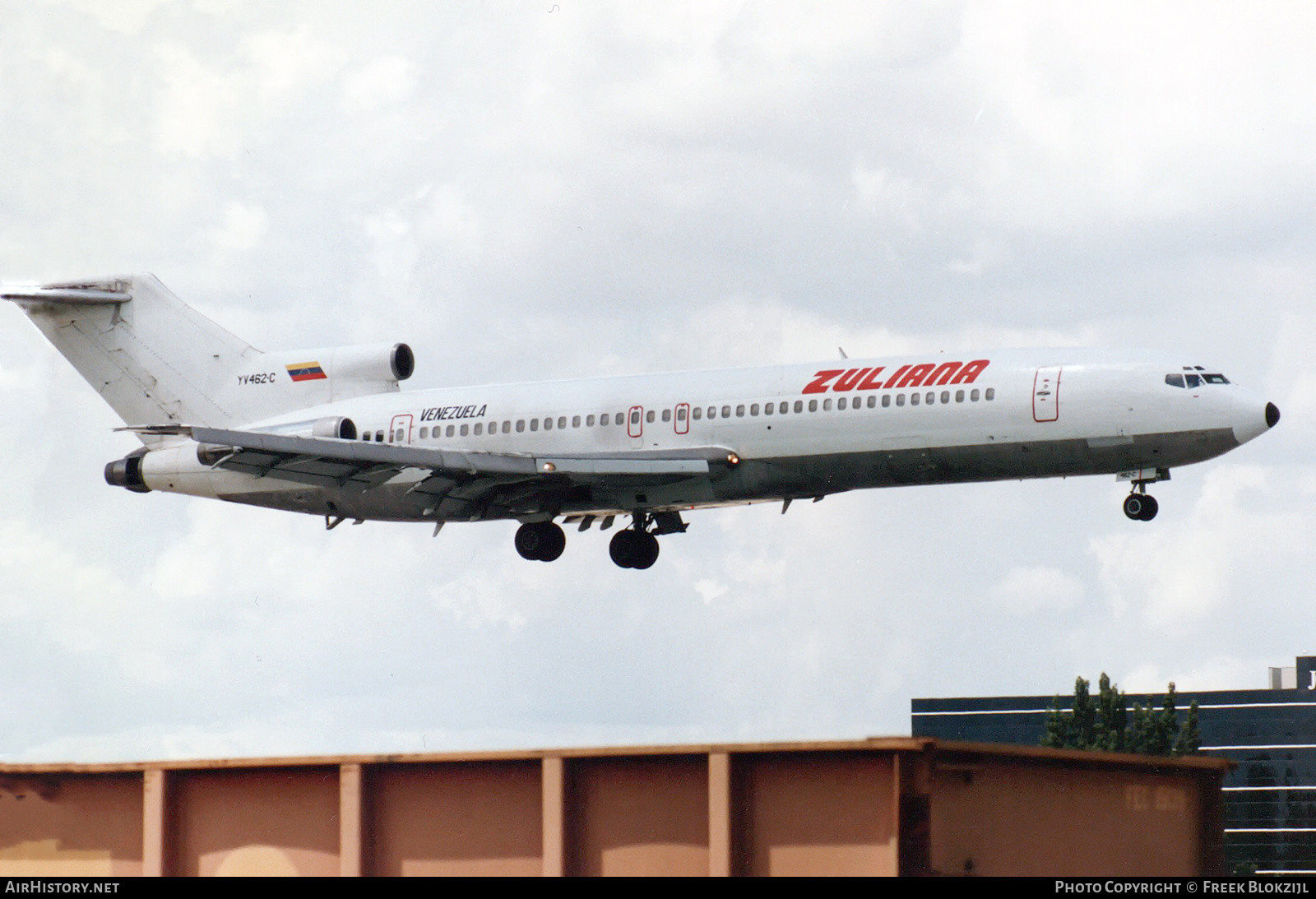 Aircraft Photo of YV-462C | Boeing 727-2B7 | Zuliana de Aviación | AirHistory.net #430453