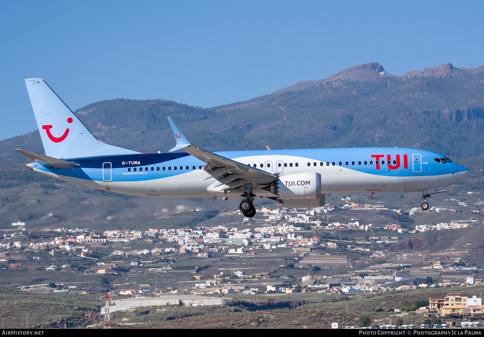 Aircraft Photo of G-TUMA | Boeing 737-8 Max 8 | TUI | AirHistory.net #430486