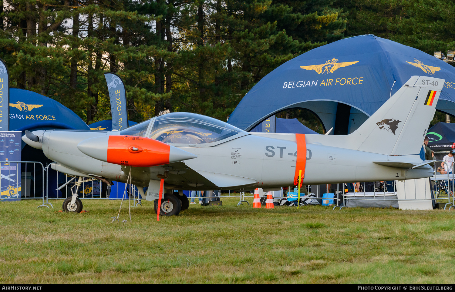 Aircraft Photo of ST-40 | SIAI-Marchetti SF-260D | Belgium - Air Force | AirHistory.net #430510