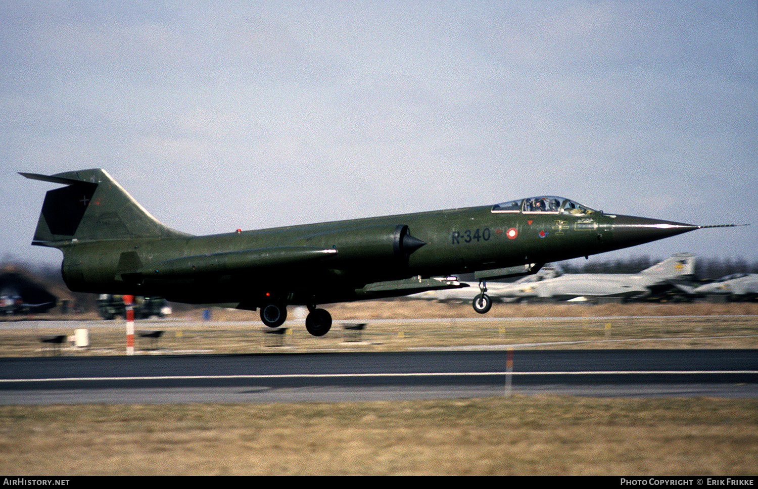 Aircraft Photo of R-340 | Lockheed F-104G Starfighter | Denmark - Air Force | AirHistory.net #430518