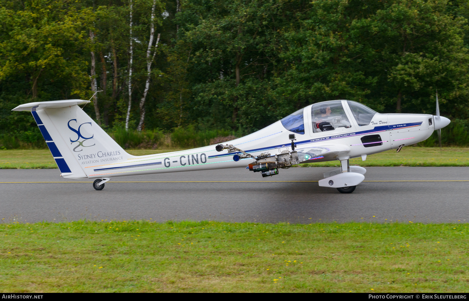 Aircraft Photo of G-CINO | Grob G-109B | Sydney Charles Aviation Insurance | AirHistory.net #430523