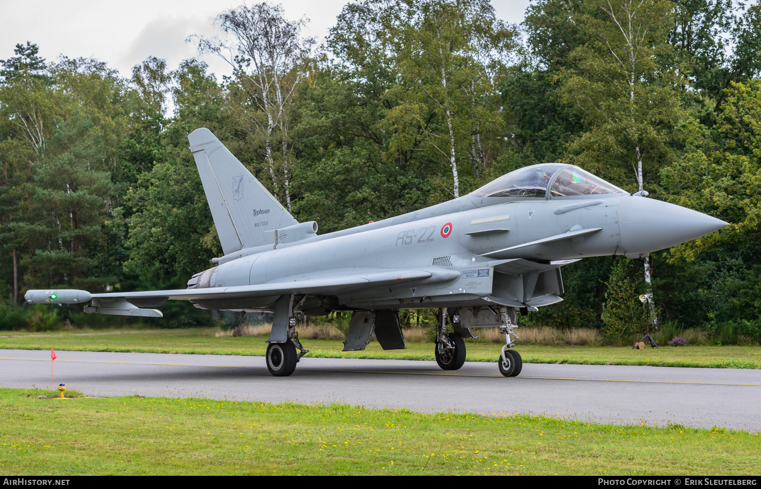 Aircraft Photo of MM7350 | Eurofighter F-2000A Typhoon | Italy - Air Force | AirHistory.net #430529