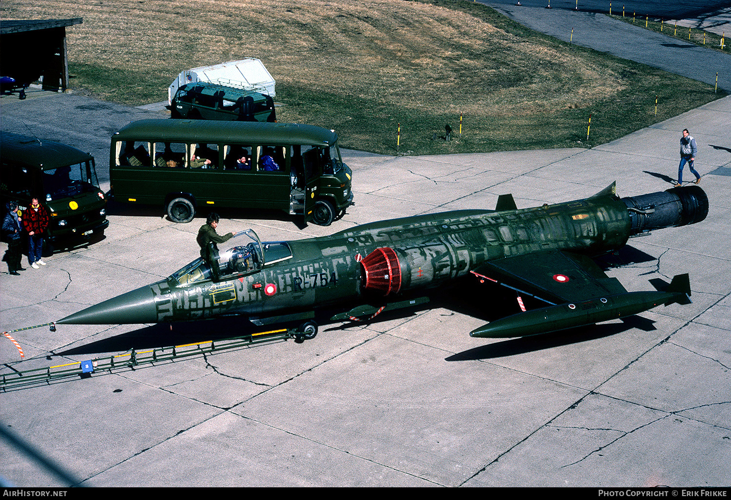 Aircraft Photo of R-754 | Lockheed F-104G Starfighter | Denmark - Air Force | AirHistory.net #430552