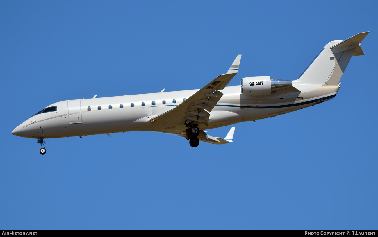 Aircraft Photo of 9H-AMY | Bombardier Challenger 850 (CRJ-200SE/CL-600-2B19) | AirHistory.net #430556