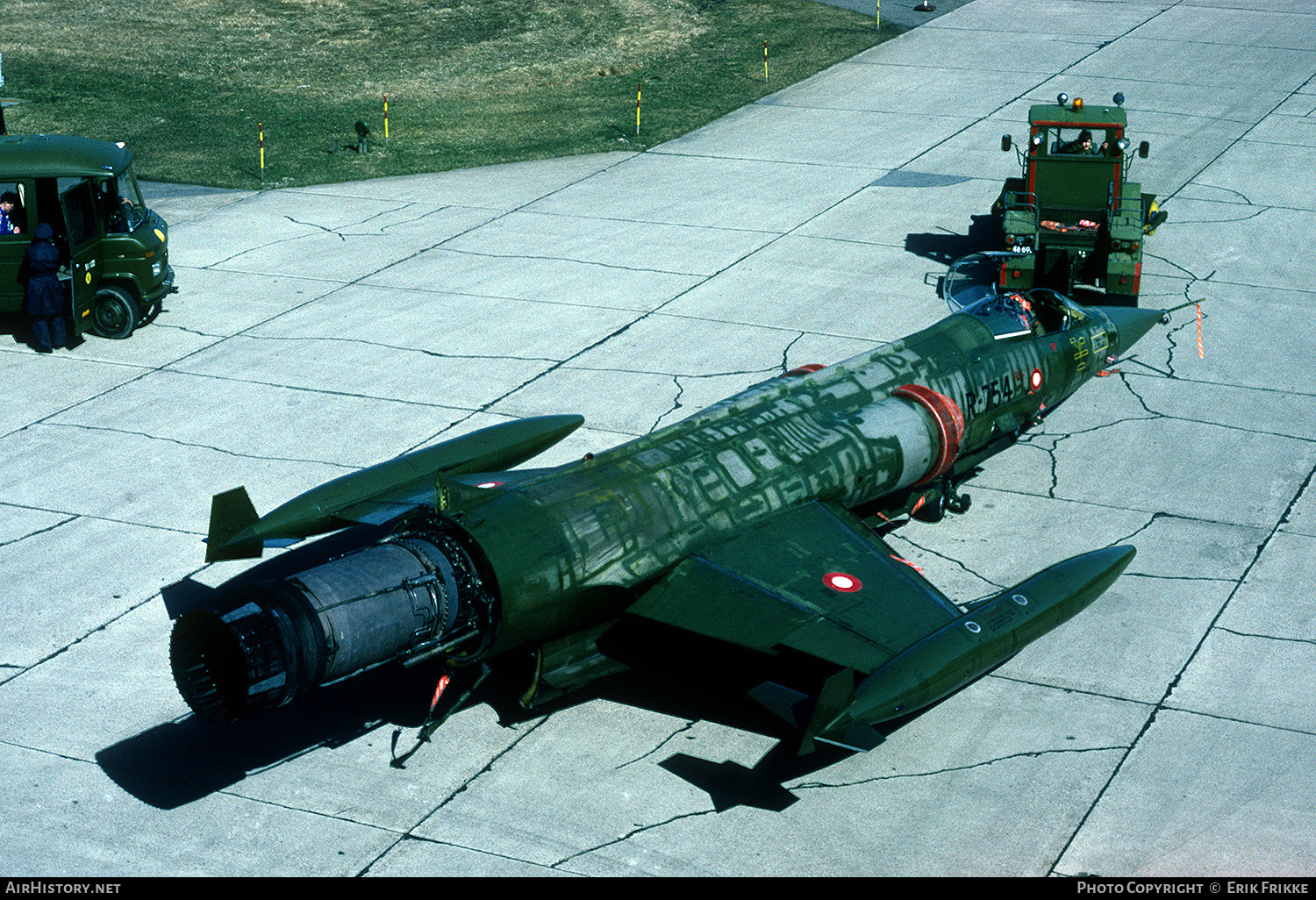 Aircraft Photo of R-754 | Lockheed F-104G Starfighter | Denmark - Air Force | AirHistory.net #430559