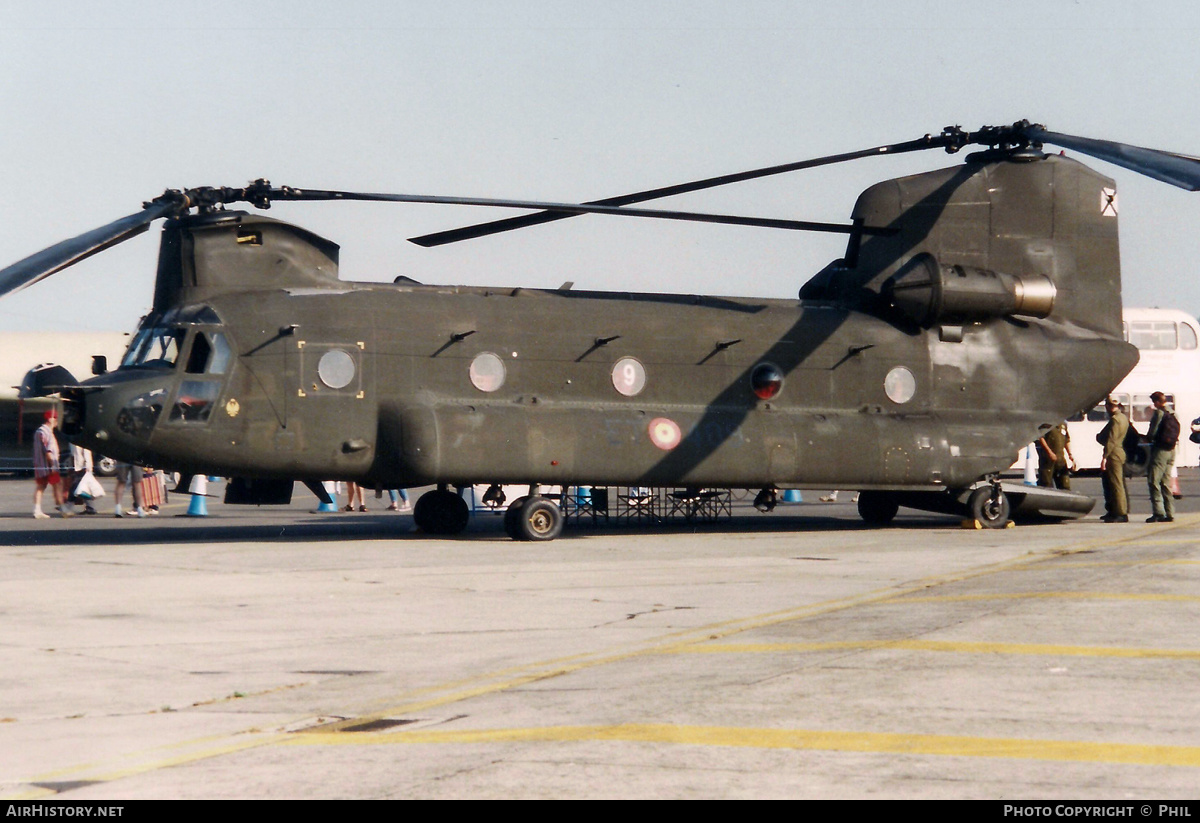 Aircraft Photo of HT.17-09 | Boeing CH-47D Chinook (414) | Spain - Army | AirHistory.net #430592