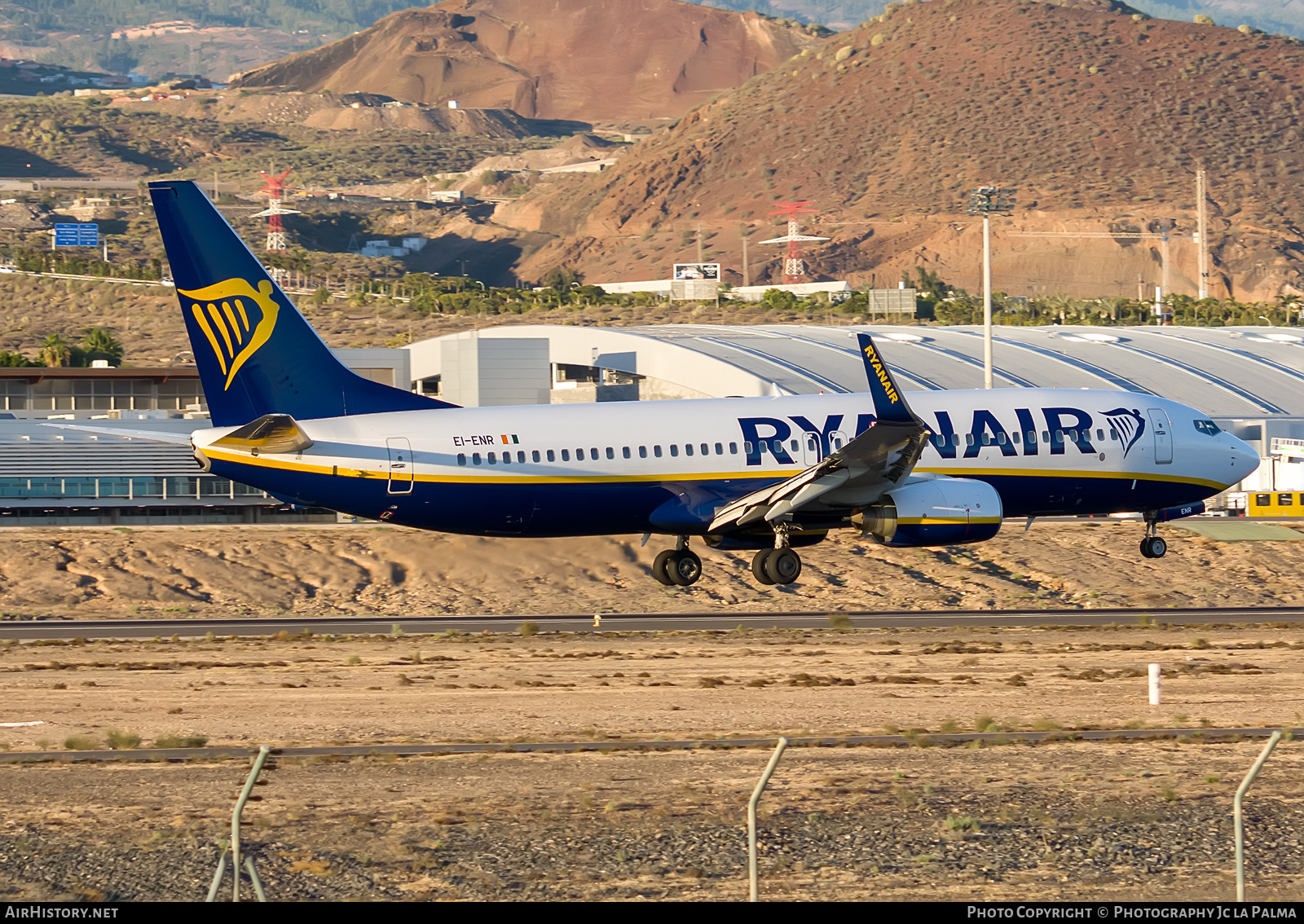 Aircraft Photo of EI-ENR | Boeing 737-8AS | Ryanair | AirHistory.net #430596