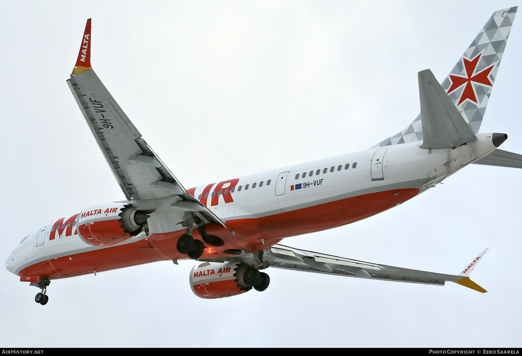 Aircraft Photo of 9H-VUF | Boeing 737-8200 Max 200 | Malta Air | AirHistory.net #430597