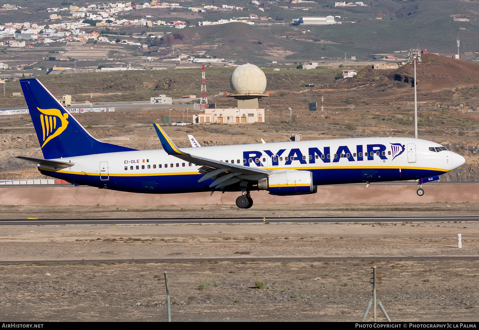 Aircraft Photo of EI-DLE | Boeing 737-8AS | Ryanair | AirHistory.net #430629