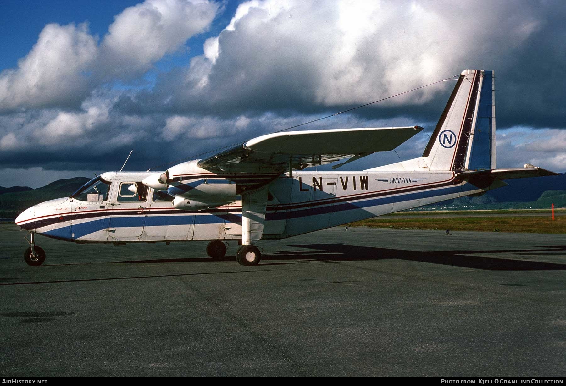 Aircraft Photo of LN-VIW | Britten-Norman BN-2A-7 Islander | Norving | AirHistory.net #430646