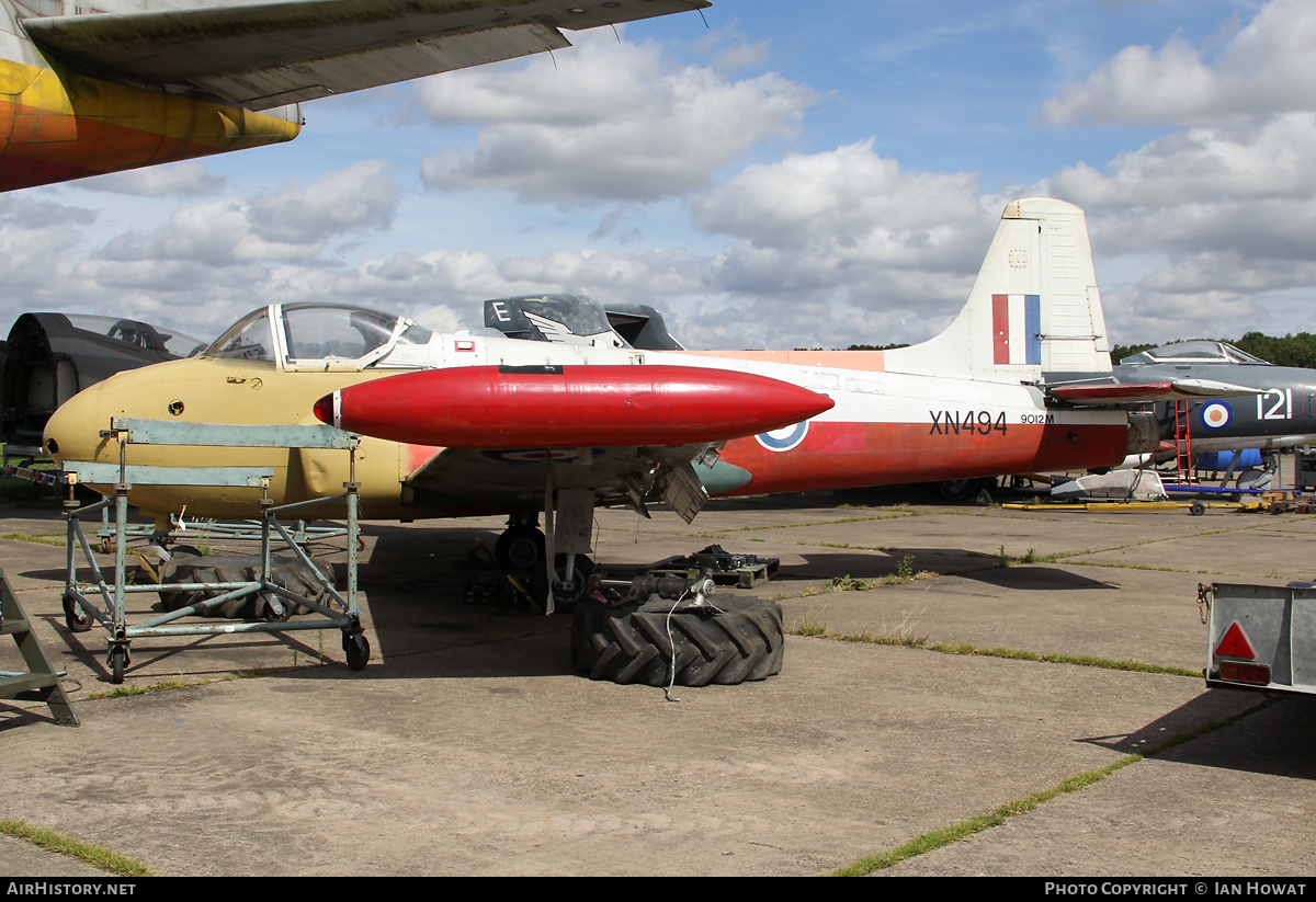Aircraft Photo of XN494 | Hunting P.84 Jet Provost T3A | UK - Air Force | AirHistory.net #430650