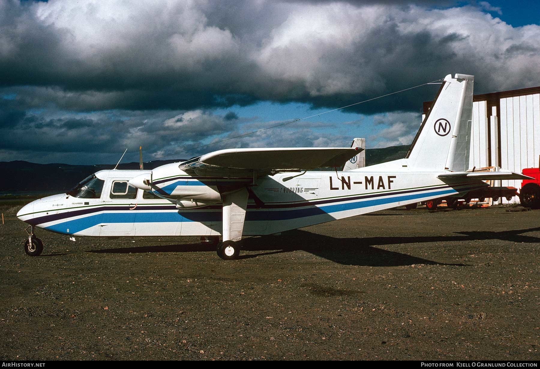 Aircraft Photo of LN-MAF | Britten-Norman BN-2A-21 Islander | Norving | AirHistory.net #430653