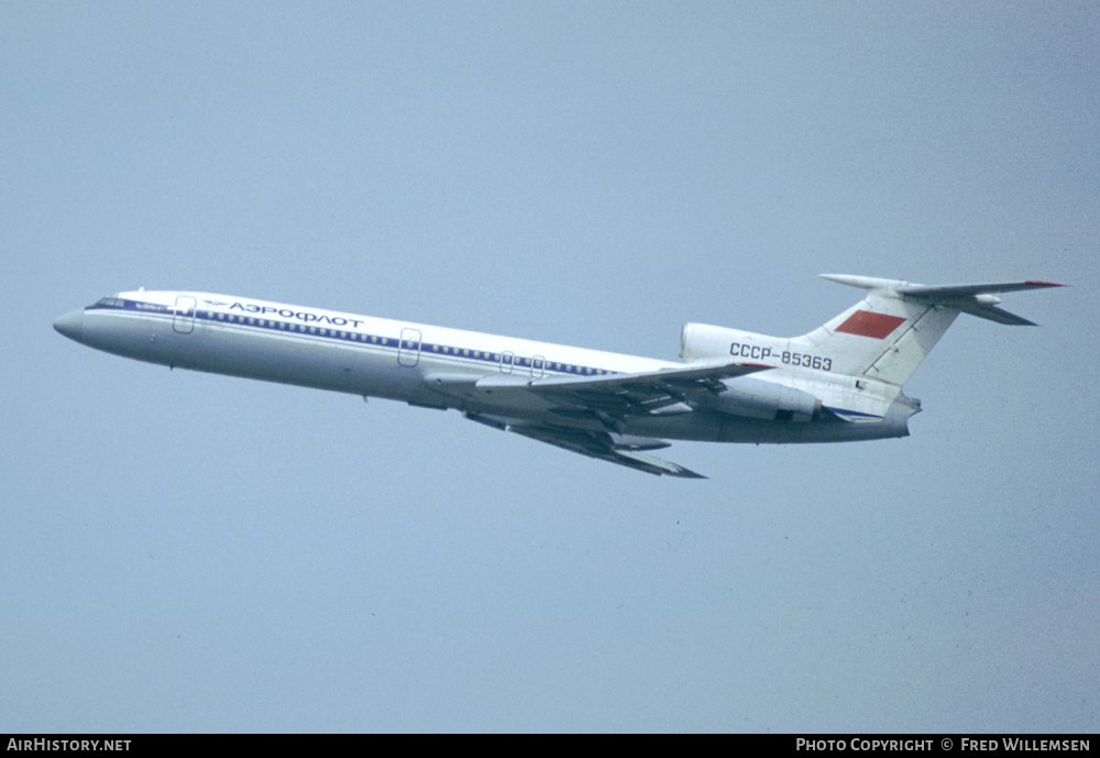 Aircraft Photo of CCCP-85363 | Tupolev Tu-154B-2 | Aeroflot | AirHistory.net #430661