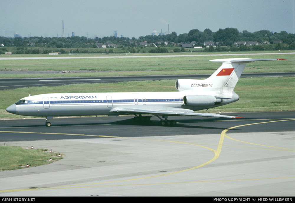 Aircraft Photo of CCCP-85647 | Tupolev Tu-154M | Aeroflot | AirHistory.net #430663