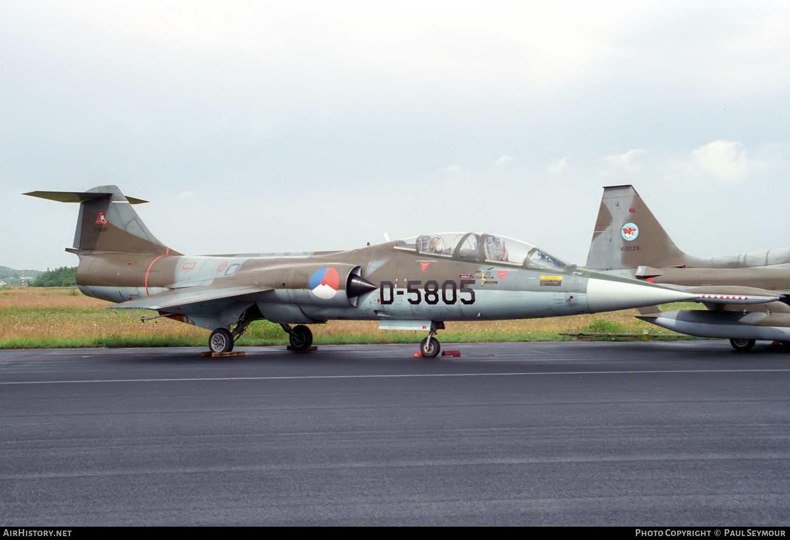 Aircraft Photo of D-5805 | Lockheed TF-104G Starfighter | Netherlands - Air Force | AirHistory.net #430678