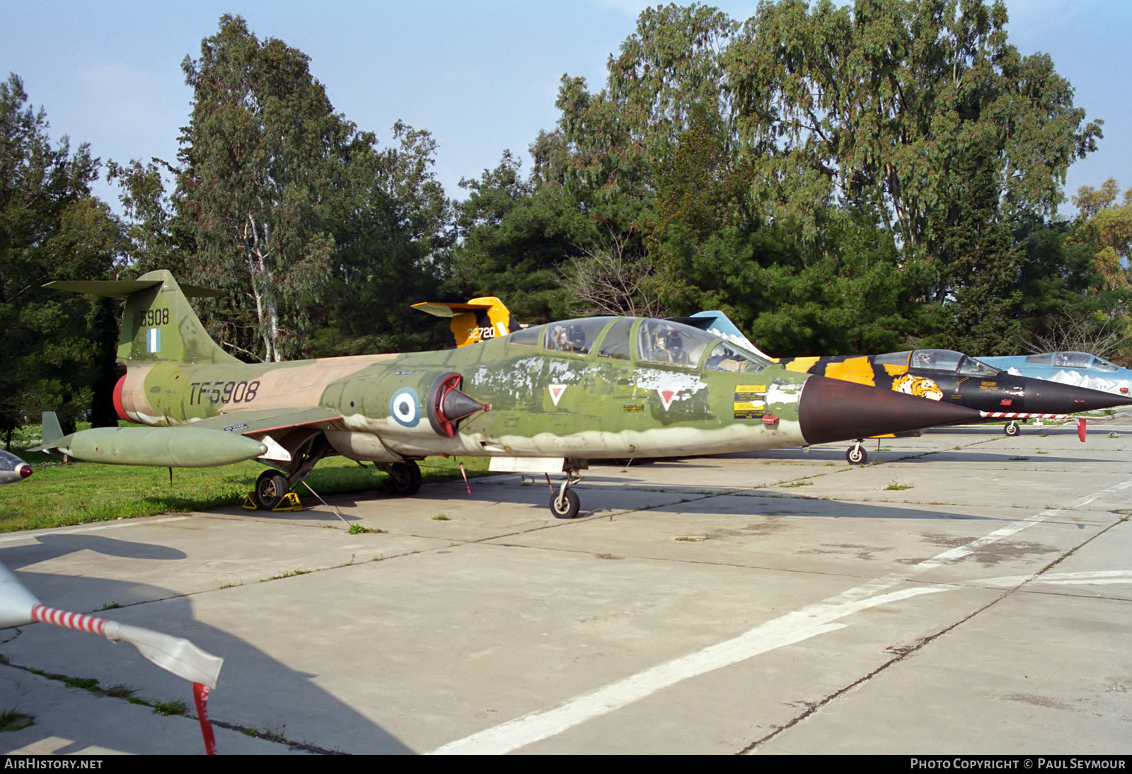 Aircraft Photo of 5908 | Lockheed TF-104G Starfighter | Greece - Air Force | AirHistory.net #430687