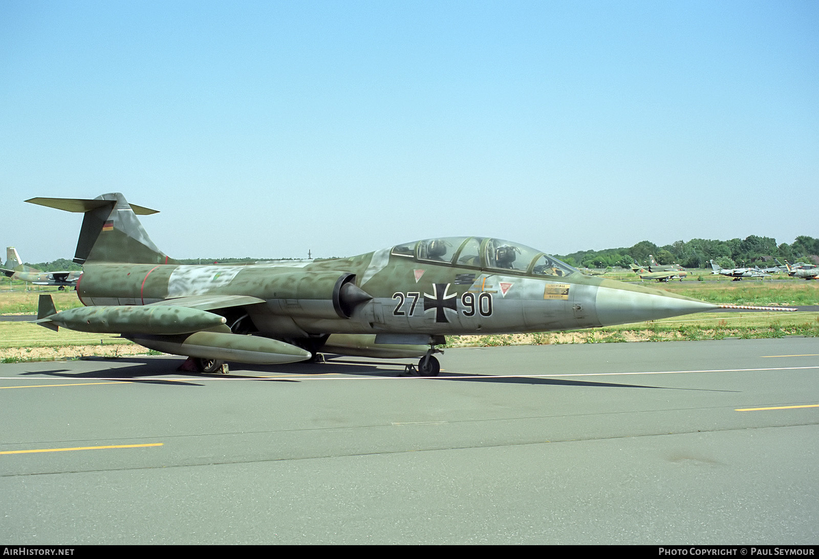 Aircraft Photo of 2790 | Lockheed TF-104G Starfighter | Germany - Air Force | AirHistory.net #430688