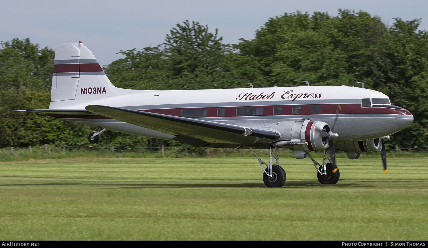 Aircraft Photo of N103NA | Douglas DC-3(C) | Flabob Express | AirHistory.net #430697