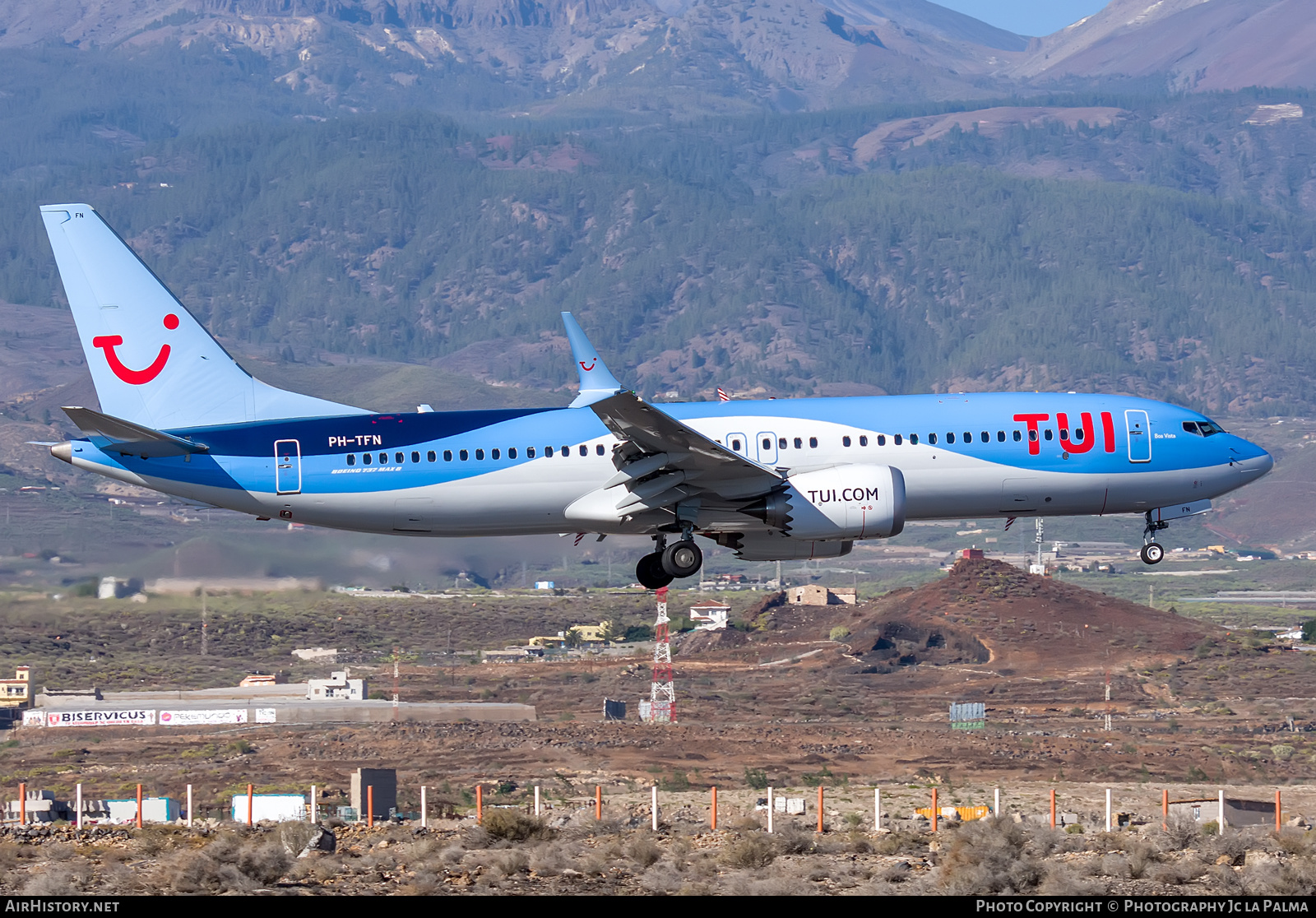 Aircraft Photo of PH-TFN | Boeing 737-8 Max 8 | TUI | AirHistory.net #430704