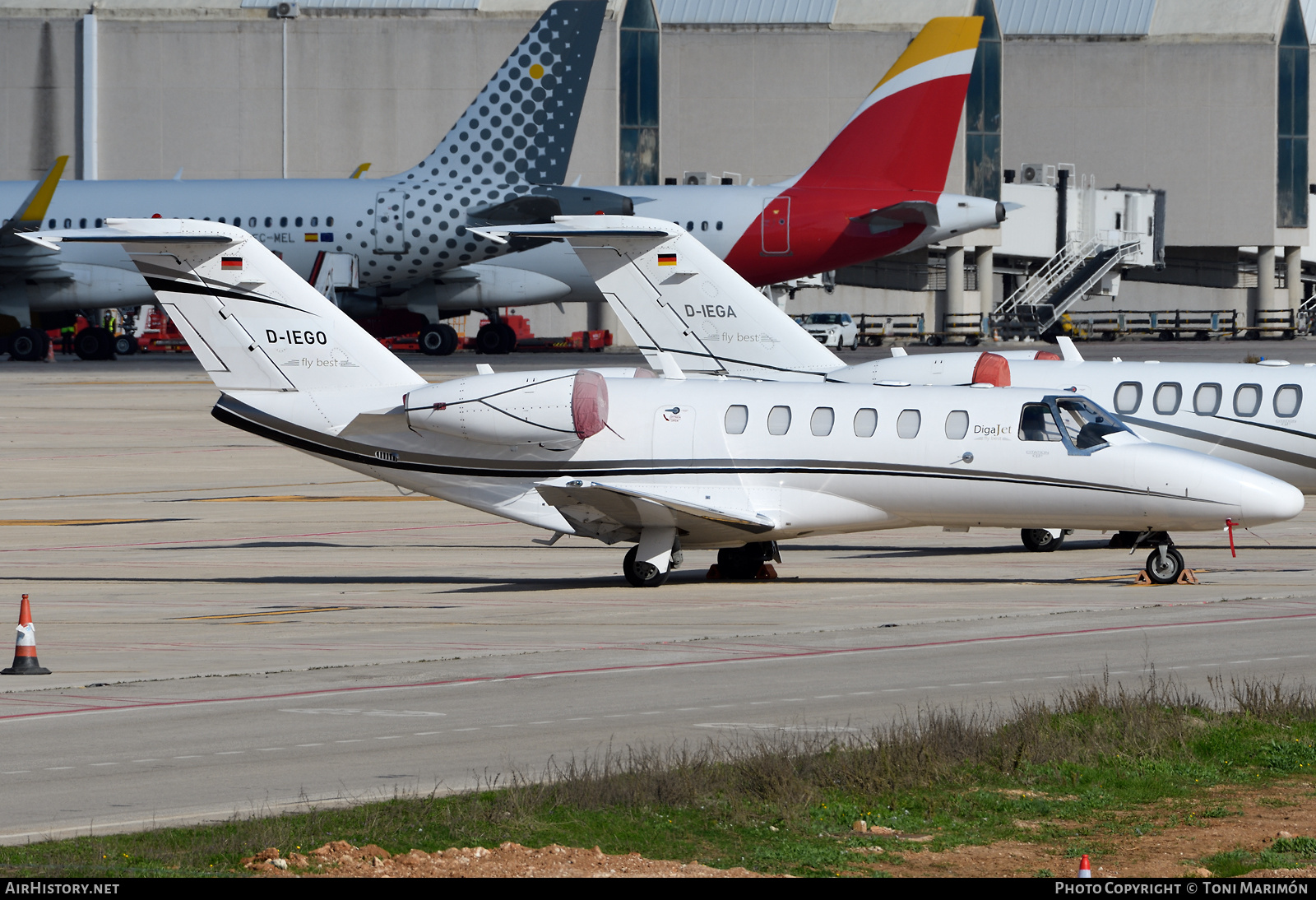 Aircraft Photo of D-IEGO | Cessna 525A CitationJet CJ2+ | DigaJet | AirHistory.net #430721